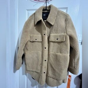 Zara teddy overshirt